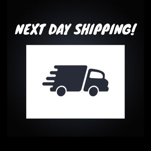 NEXT DAY SHIPPING
